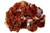 Ruby Red Vanadinite Crystal Cluster - Morocco #116755-1